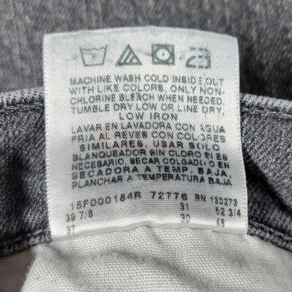 Vintage Wrangler Jeans Mens 36 x 30 Gray Wash Relaxed Fit Straight‎ Leg Baggy - Picture 6 of 13